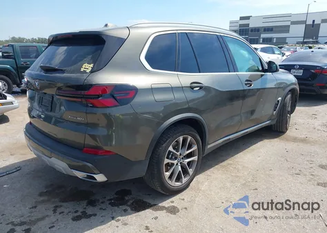 2025 BMW X5 xDrive40I из США, поврежденный, VIN 5UX23EU02S9Z11144